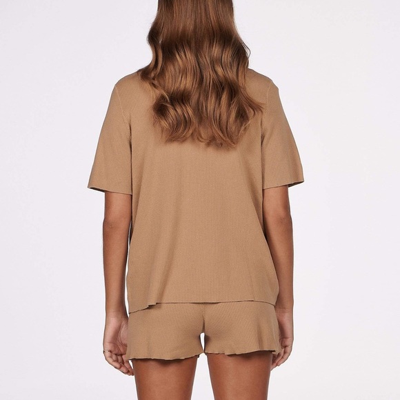 Anthropologie Charlie Holiday Peanut Delilah Short NWT - Picture 2 of 8